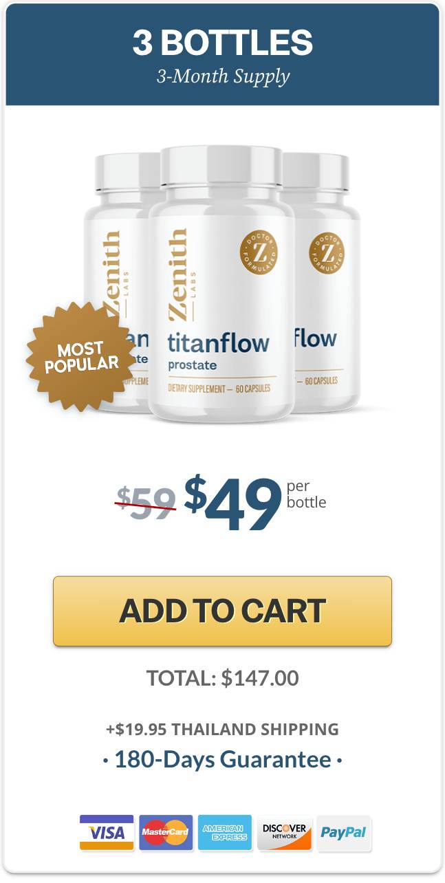 TitanFlow - 3 Bottles